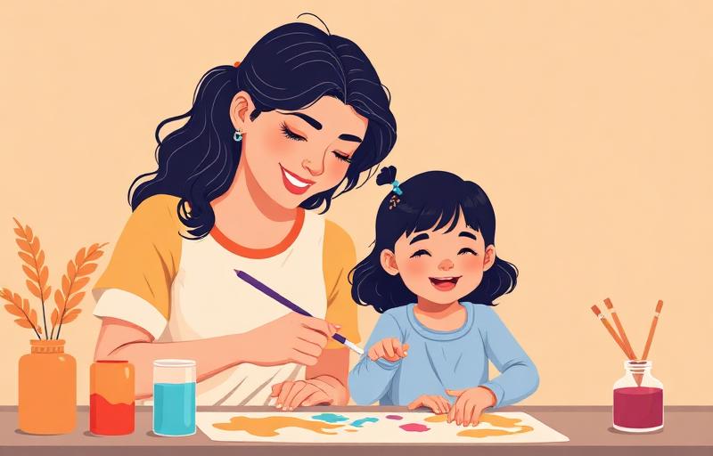 Ilustração: Renata, mãe da Alice, 5 anos